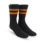 Meia Esportiva Norden Old Style Preto e Laranja