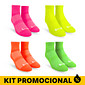 Kit Meia Performance Norden Neon Cano Curto - 4 Pares