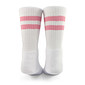 Meia Esportiva Norden Old Style Branco e Rosa Meia Esportiva Norden Old Style Branco e Rosa
