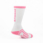 Meia Performance Pro Norden em Emana Branco e Rosa - TAM: 34/37