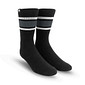 Meia Esportiva Norden Stripe Preto e Cinza 44/48 Meia Esportiva Norden Stripe Preto e Cinza 44/48