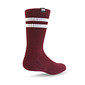 Meia Esportiva Norden Old Style Bordô e Branco