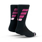 Meia Performance Norden Preto e Rosa Meia Performance Norden Preto e Rosa