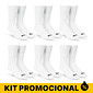 Kit Meia Performance Norden Basica Branco - 6 Pares