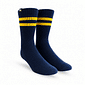 Meia Esportiva Norden Old Style Azul e Amarelo