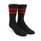 Meia Esportiva Norden Old Style Preto e Vermelho