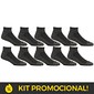 Kit Meia Cano Curto Norden Mescla 38/43 - 10 Pares