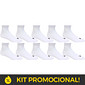 Kit Meia Cano Curto Norden Branco 38/43 - 10 Pares