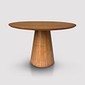Mesa de Jantar Redonda Domo 180cm 10 Lugares em Madeira Laminada Design Cone Mesa de Jantar Redonda Domo 180cm 10 Lugares em Madeira Laminada Design Cone