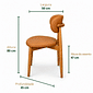 Conjunto De Jantar Redonda Domo 120cm Com 4 Cadeiras Porto Caramelo Conjunto De Jantar Redonda Domo 120cm Com 4 Cadeiras Porto Caramelo