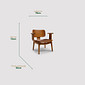 Poltrona de Madeira Curvada Bolzano Design Orgânico Poltrona de Madeira Curvada Bolzano Design Orgânico