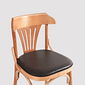 Cadeira Alemanha Estofada em Madeira Maciça com Design Rústico Elegante Cadeira Alemanha Estofada em Madeira Maciça com Design Rústico Elegante