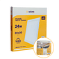 Combo 10 Painéis Plafon LED Embutir 24W Solara Combo 10 Painéis Plafon LED Embutir 24W Solara
