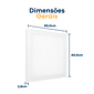 PAINEL PLAFON 30W Q-S 40X40 - SOLARA