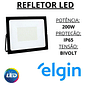 REFLETOR LED 200W - ELGIN REFLETOR LED 200W - ELGIN