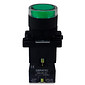 Botão de Impulso Verde 1NA Iluminado 24V Plástico 22mm - EW3361 Botão de Impulso Verde 1NA Iluminado 24V Plástico 22mm - EW3361
