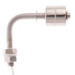 Boia de Nível Aço Inox Horizontal 90 Graus 78mm 1NA Cabo com 30cm IP67