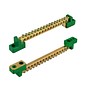 Barramento de Terra Verde 16 Vias 80A Fixação por Parafuso - HC-004 Barramento de Terra Verde 16 Vias 80A Fixação por Parafuso - HC-004