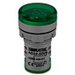 Voltímetro Digital DC Medidor Tensão 5-60V Verde Ø22mm - AD22-22VS-DC-G