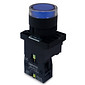 Botão de Impulso Azul 1NA Iluminado 220V Plástico 22mm - EW3661 Botão de Impulso Azul 1NA Iluminado 220V Plástico 22mm - EW3661