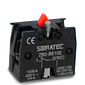 Bloco de Contato com 1NF Vermelho para Botões e Seletoras - ZB2-BE102 Bloco de Contato com 1NF Vermelho para Botões e Seletoras - ZB2-BE102