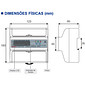 Kit Medidor Energia Kwh Trifásico + 3 TC Transformador de Corrente Kit Medidor Energia Kwh Trifásico + 3 TC Transformador de Corrente