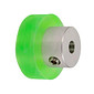 Roda Roldana de Silicone 100mm para Encoder Eixo 6mm