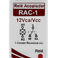 Relé Acoplador Interface 12V com 1 Contato Reversível