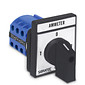 Chave Amperimétrica Rotativa com 4 Posições 0/R/S/T até 20A para Porta de Painel - LW28-20A