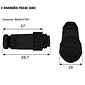 Kit Conector Macho 7 Vias com Tampa IP68 Blindado Pendente para Cabo WA22