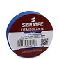 Fita isolante Azul 19mm x 20 Metros Antichamas Fita isolante Azul 19mm x 20 Metros Antichamas