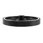 Roda Roldana Metálica com Borracha 500mm de Perímetro para Encoder Eixo 6mm Roda Roldana Metálica com Borracha 500mm de Perímetro para Encoder Eixo 6mm