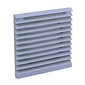 Veneziana com Filtro para Ventilador 80x80mm cor Bege