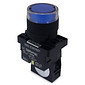 Botão de Impulso Azul 1NA Iluminado 220V Plástico 22mm - EW3661 Botão de Impulso Azul 1NA Iluminado 220V Plástico 22mm - EW3661