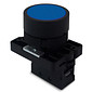 Botão de Impulso Azul 1NA Plástico 22mm - XB2-EA61 Botão de Impulso Azul 1NA Plástico 22mm - XB2-EA61