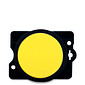 Botão de Impulso Amarelo 1NA Plástico 22mm - XB2-EA51