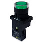 Botão de Impulso Verde 1NA Iluminado 220V Plástico 22mm - EW3361 Botão de Impulso Verde 1NA Iluminado 220V Plástico 22mm - EW3361