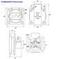 Tomada De Embutir Preta com Tampa 2p+t Padrão Brasileiro 10a / 20a - TBSE Tomada De Embutir Preta com Tampa 2p+t Padrão Brasileiro 10a / 20a - TBSE