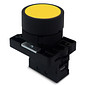 Botão de Impulso Amarelo 1NA Plástico 22mm - XB2-EA51