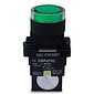 Botão de Impulso Verde 1NA Iluminado 220V Plástico 22mm - EW3361 Botão de Impulso Verde 1NA Iluminado 220V Plástico 22mm - EW3361