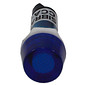 Sinaleiro LED Azul 12V-24V Padrão 9mm - Tipo "Olho de Boi"