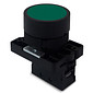 Botão de Impulso Verde 1NA Plástico 22mm - XB2-EA31 Botão de Impulso Verde 1NA Plástico 22mm - XB2-EA31