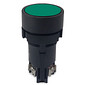 Botão de Impulso Verde 1NA+1NF Monobloco Plástico 22mm - XB2-EA135VD