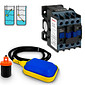 Kit Controle Nível Automático Chave Boia + Contator 12a Tripolar 220v