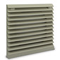 Veneziana com Filtro para Ventilador 80x80mm cor Bege Veneziana com Filtro para Ventilador 80x80mm cor Bege