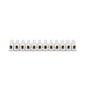 Borne Sindal Barra Terminal para Cabo 16 a 25mm² 12 Vias - TBS-60A