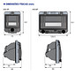 Visor Basculante De Embutir Disjuntor Din Até 3 Polos IP67 Visor Basculante De Embutir Disjuntor Din Até 3 Polos IP67