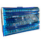 Bloco de Distribuição Tetrapolar 4 Barramentos X 15 Vias até 125A Modular Trilho DIN - S112-05