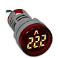 Amperímetro Digital Vermelho 0-100A 110/220V 22mm - AD22-22AM-R Amperímetro Digital Vermelho 0-100A 110/220V 22mm - AD22-22AM-R