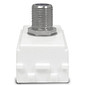 Conector Fêmea Coaxial Suporte Trilho Din - TWCX Conector Fêmea Coaxial Suporte Trilho Din - TWCX
